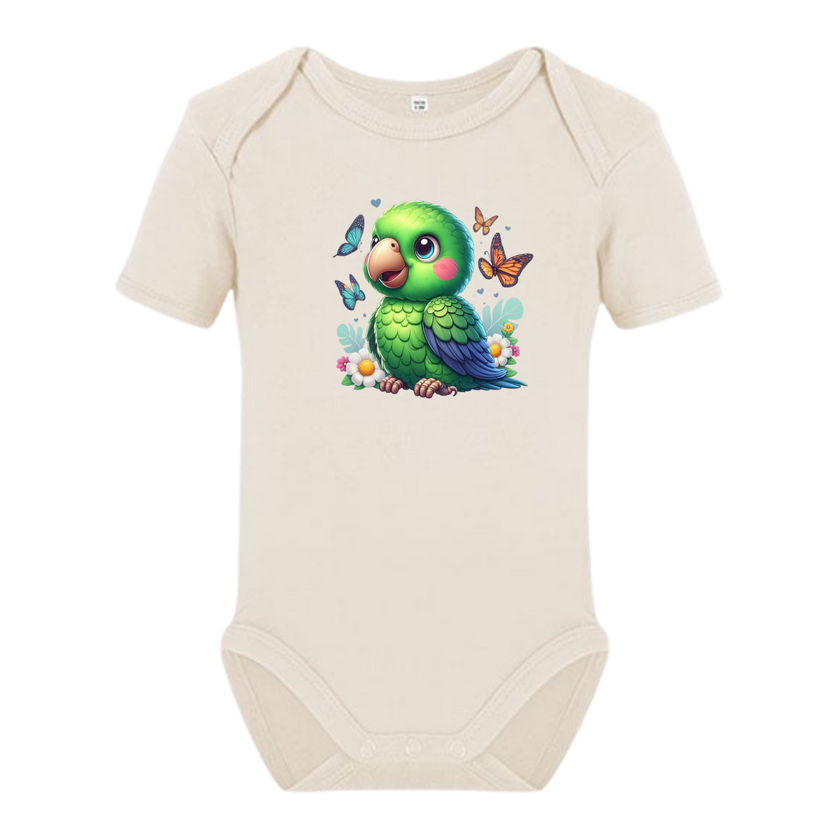 Baby Romper Vogel 004