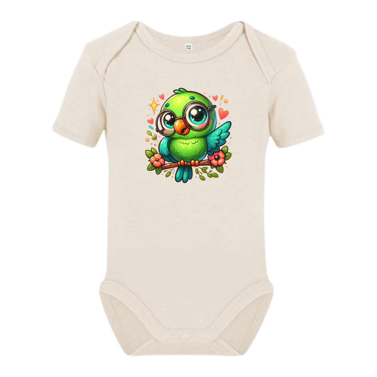 Baby Romper Vogel 009