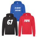 Hoodie met Eigen Tekst