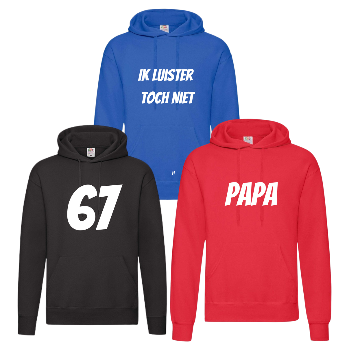 Hoodie met Eigen Tekst